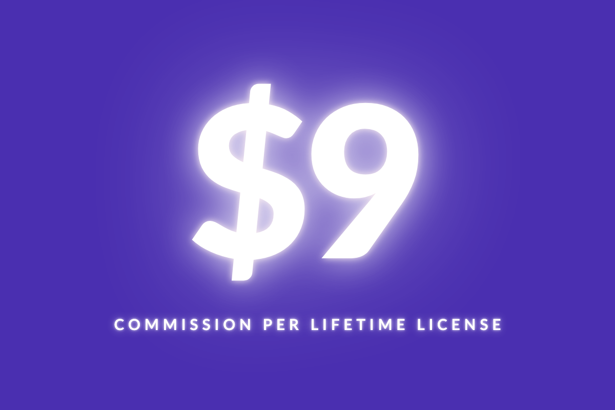 9 per conversion with Beam Eye Tracker Affiliate Program 1